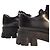 Prada Monolith Scarpe Derby in Pelle Spazzolata - Nero - vista 12