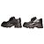 Prada Monolith Scarpe Derby in Pelle Spazzolata - Nero - vista 4