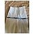 Cambon Pantalones de lino blanco Chanel de pierna ancha - vista 14