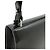 Clutch e borsa a spalla in pelle smaltata nera Prada Nero - vista 5