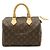 Borsa Louis Vuitton Monogram Speedy 25 Marrone