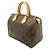 Borsa Louis Vuitton Monogram Speedy 25 Marrone - vista 3