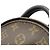 Zaino Mini Palm Springs Monogram Louis Vuitton Marrone - vista 9