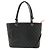 Große Schultertasche Chanel Cambon Line Coco Mark Schwarz Pink