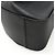 Borsa a mano in pelle nera Hammock Loewe Nero - vista 4