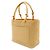 Große Schultertasche Chanel Cambon Line Coco Mark Beige Gelb - Ansicht 3