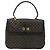 Céline Borsa a mano in tela Macadam CELINE in pelle PVC nera e oro Auth 178597A Nero D'oro - vista 2