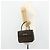 Céline Borsa a mano in tela Macadam CELINE in pelle PVC nera e oro Auth 178597A Nero D'oro - vista 23