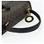 Céline Borsa a mano in tela Macadam CELINE in pelle PVC nera e oro Auth 178597A Nero D'oro - vista 7