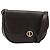 Borsa a Spalla Christian Dior in Pelle Marrone Scuro Oro Auth 178017 D'oro