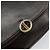 Borsa a Spalla Christian Dior in Pelle Marrone Scuro Oro Auth 178017 D'oro - vista 14