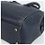 CARTIER Borsa a Mano Must Line Pelle Blu Navy Oro Auth 178134 D'oro - vista 10
