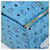 MCM Vicetos Sac à Dos Logogramme PVC Bleu Clair Or Auth 178560 Doré  - vue 12