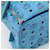 MCM Vicetos Sac à Dos Logogramme PVC Bleu Clair Or Auth 178560 Doré  - vue 13