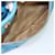 MCM Vicetos Sac à Dos Logogramme PVC Bleu Clair Or Auth 178560 Doré  - vue 25