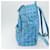 MCM Vicetos Sac à Dos Logogramme PVC Bleu Clair Or Auth 178560 Doré  - vue 5