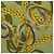 Sciarpa in seta khaki Auth am11464A di CARTIER Cachi - vista 6