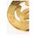 Chaveiro CHANEL em metal dourado CC Auth bs35092M - vista 10