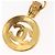 Chaveiro CHANEL em metal dourado CC Auth bs35092M - vista 7