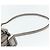 PRADA Geraffte Handtasche aus Leder 2-Wege Grau Silber Auth 178080A Braun - Ansicht 15