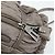 PRADA Geraffte Handtasche aus Leder 2-Wege Grau Silber Auth 178080A Braun - Ansicht 19