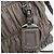 PRADA Geraffte Handtasche aus Leder 2-Wege Grau Silber Auth 178080A Braun - Ansicht 21