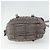 PRADA Geraffte Handtasche aus Leder 2-Wege Grau Silber Auth 178080A Braun - Ansicht 5