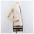 Borsa a Spalla BURBERRY Tweed Oro Beige Auth 177012 D'oro - vista 21