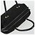 Céline Borsa a mano Celine Circle in nylon nero e oro Auth 178010 D'oro - vista 6