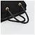 Céline Borsa a mano Celine Circle in nylon nero e oro Auth 178010 D'oro - vista 7