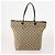 Borsa a Spalla GG Canvas Gucci Nylon 3 Pezzi Beige Nero Auth ti3900 - vista 3