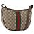 Borsa Gucci GG Supreme Web Sherry Line in PVC beige e oro 10 2 3840 Auth 178471 D'oro