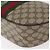 Borsa Gucci GG Supreme Web Sherry Line in PVC beige e oro 10 2 3840 Auth 178471 D'oro - vista 11