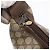 Borsa Gucci GG Supreme Web Sherry Line in PVC beige e oro 10 2 3840 Auth 178471 D'oro - vista 14