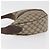 Borsa Gucci GG Supreme Web Sherry Line in PVC beige e oro 10 2 3840 Auth 178471 D'oro - vista 5