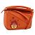 LOEWE - Mini borsa in pelle Ghibli Howl's Calcifer Puzzle 2way Arancione Auth 167270SM D'oro