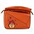 LOEWE - Mini borsa in pelle Ghibli Howl's Calcifer Puzzle 2way Arancione Auth 167270SM D'oro - vista 13