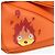 LOEWE - Mini borsa in pelle Ghibli Howl's Calcifer Puzzle 2way Arancione Auth 167270SM D'oro - vista 20