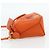 LOEWE - Mini borsa in pelle Ghibli Howl's Calcifer Puzzle 2way Arancione Auth 167270SM D'oro - vista 3