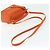LOEWE - Mini borsa in pelle Ghibli Howl's Calcifer Puzzle 2way Arancione Auth 167270SM D'oro - vista 9