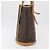 LOUIS VUITTON Borsa a Spalla Monogram Bucket GM M42236 LV Auth EC995 Monogramma - vista 3