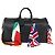 LOUIS VUITTON Borsa Keepall Bandoulière 50 in Pelle Nera M55268 Auth 167262SM Nero - vista 13