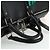 LOUIS VUITTON Borsa Keepall Bandoulière 50 in Pelle Nera M55268 Auth 167262SM Nero - vista 7