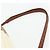 LOEWE - Bolsa Hin de couro bege do Castelo Móvel de Studio Ghibli Auth 167271SM Dourado - vista 14