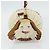 LOEWE - Bolsa Hin de couro bege do Castelo Móvel de Studio Ghibli Auth 167271SM Dourado - vista 3
