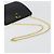Borsa a spalla con catena Salvatore Ferragamo in pelle nera e oro Auth 177335A Nero D'oro - vista 7
