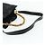 Borsa a Spalla in Pelle Gucci Bamboo 2way Nera Oro 001 2404 1577 Auth bs34581 Nero D'oro - vista 9