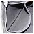 Hermès HERMES Fourre ToutPM Borsa a Mano Cotone Grigio Argento Auth fm5317 Marrone - vista 19