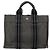 Hermès HERMES Fourre ToutPM Borsa a Mano Cotone Grigio Argento Auth fm5317 Marrone - vista 2