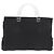 PRADA Borsa a mano in nylon nero argento Auth 177469 - vista 13